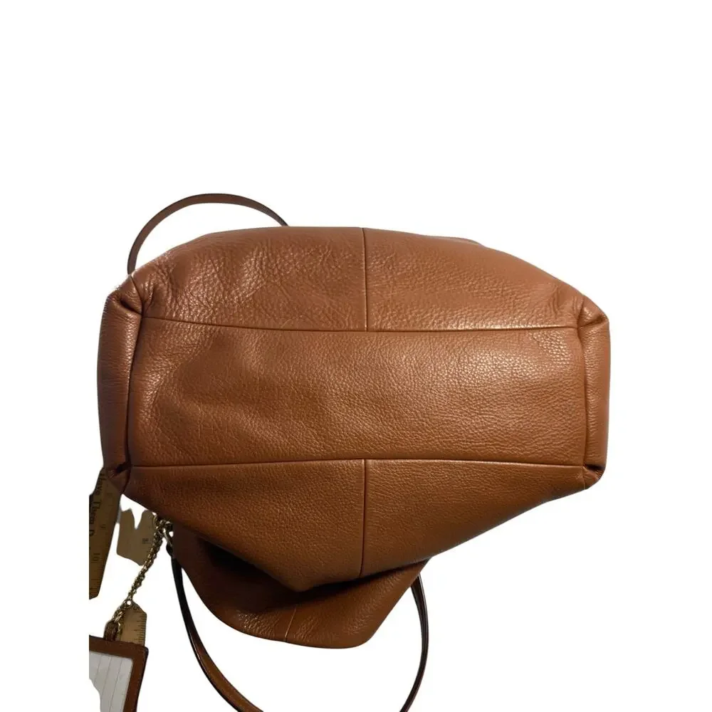 Coach Madison Phoebe #26224 Slouchy Hobo Shoulder Bag Saddle Brown Indie Duffle